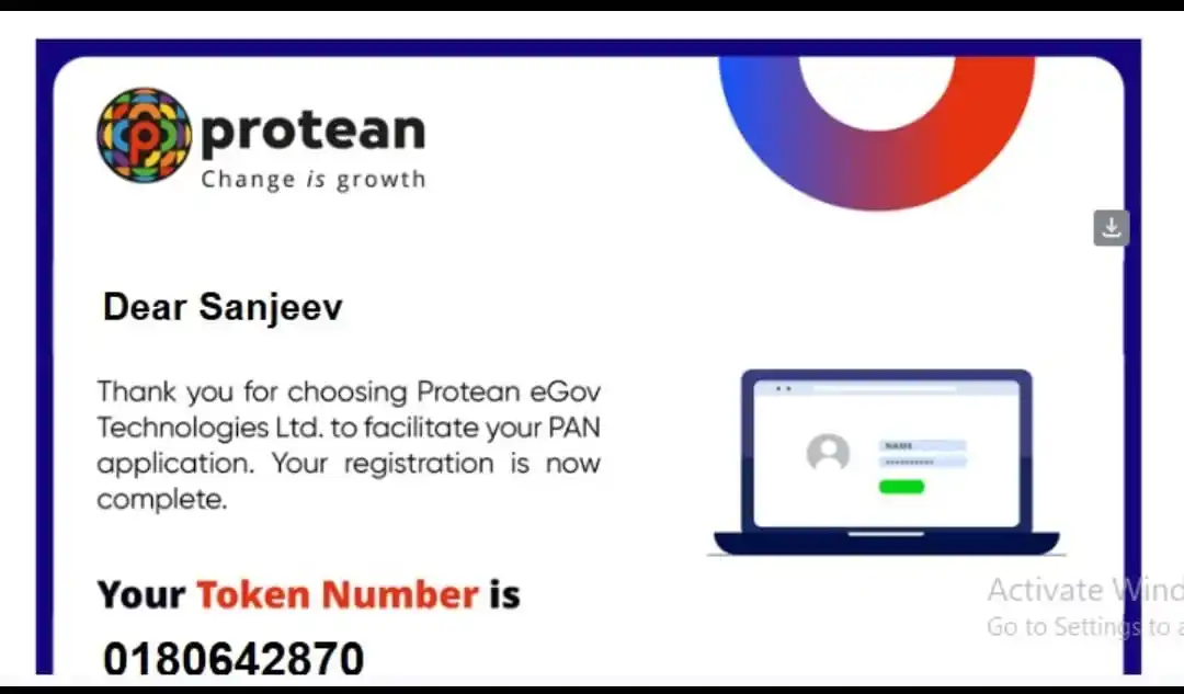 Image from Klath Consultancy Private Limited: Change in pan card of Individual can be done online without sending ph...
