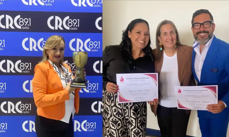 Image from CRC 89.1: *Comunicadores de CRC reciben premio Inés Sánchez por fomentar educaci...