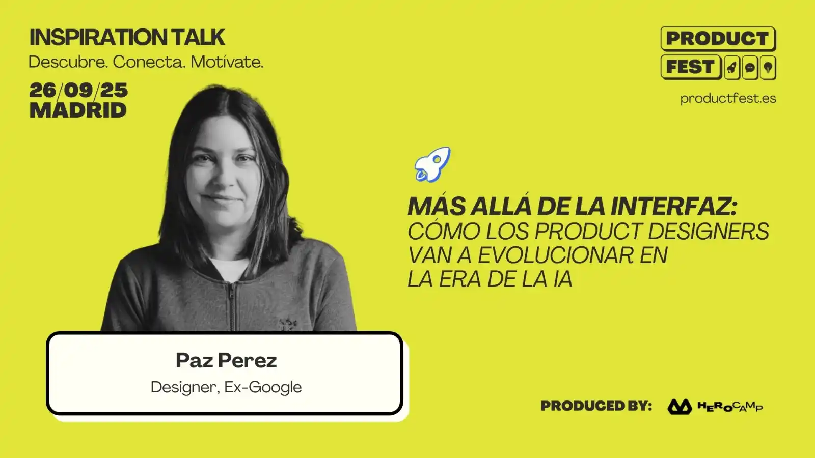 Image from Product Fest 🚀: ¿Dónde están esos DISEÑADORES? 👀 🎤 Confirmamos nueva ponente para <...
