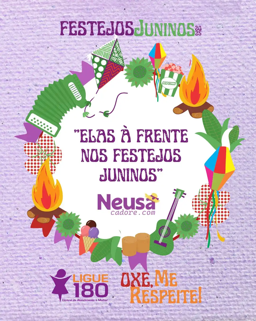 Image from Neusa Cadore | Secretária de Mulheres da Bahia: 💃🏽✨ Durante os festejos juninos, quem também está à frente é a força...