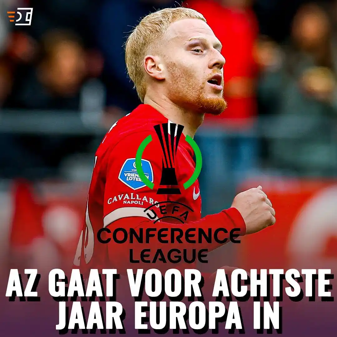 Image from VoetbalNieuws.nl: Een knotsgek duel in Alkmaar 🔥 AZ heeft het laatste Europese ticket ...