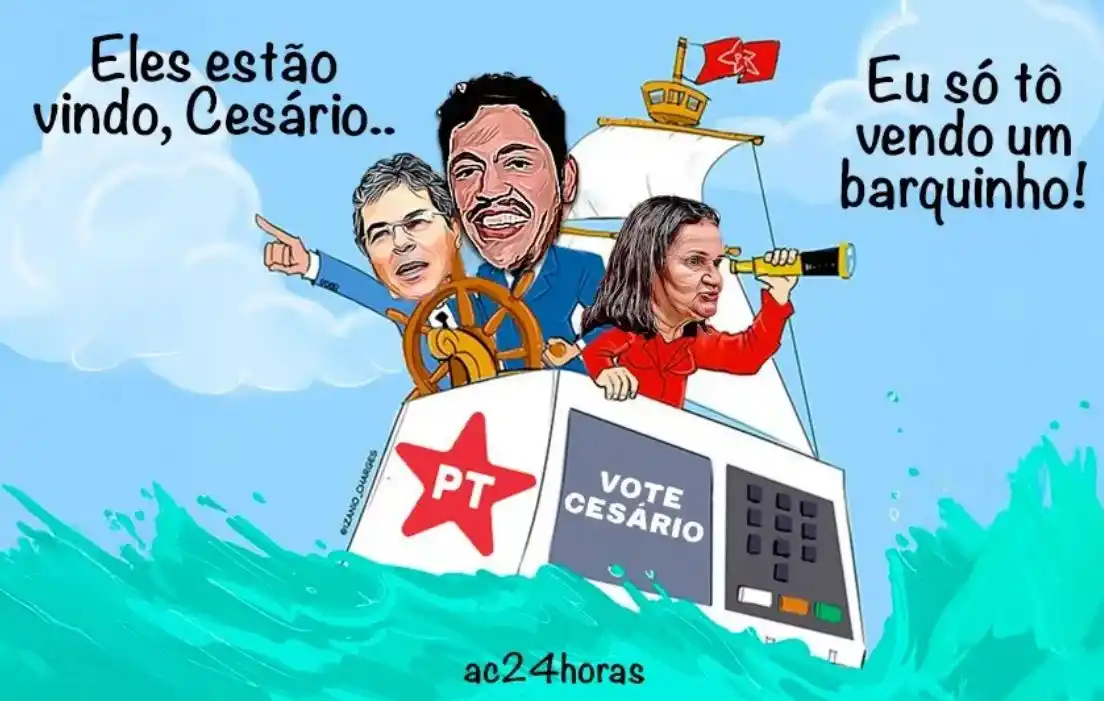 Image from ac24horas.com: *Eleição no PT* <a class="text-blue-500 hover:underline cursor-pointe...