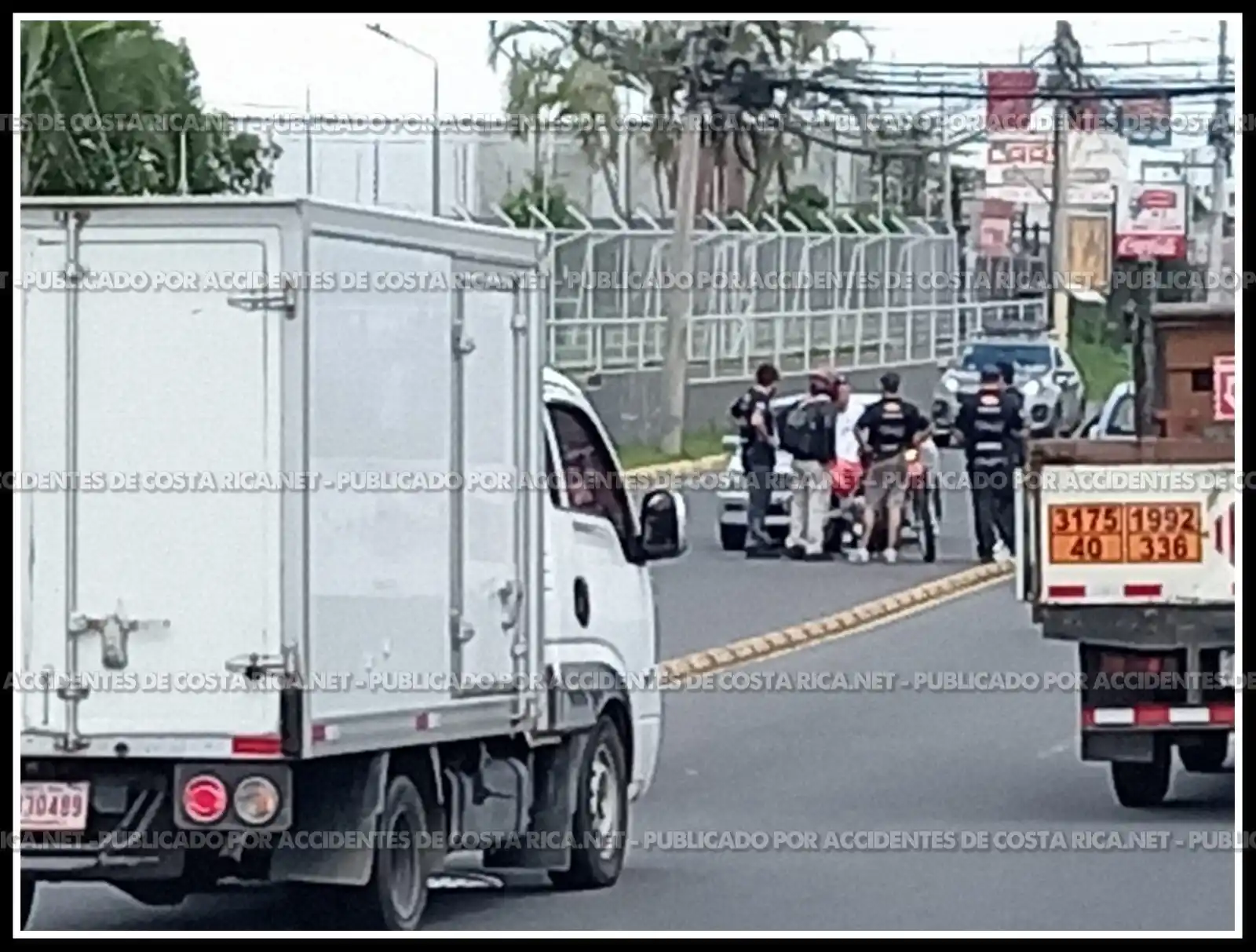 Image from Accidentes de Costa Rica .Net: En la famosa Intersección de los Choques en San Joaquín de Flores Here...