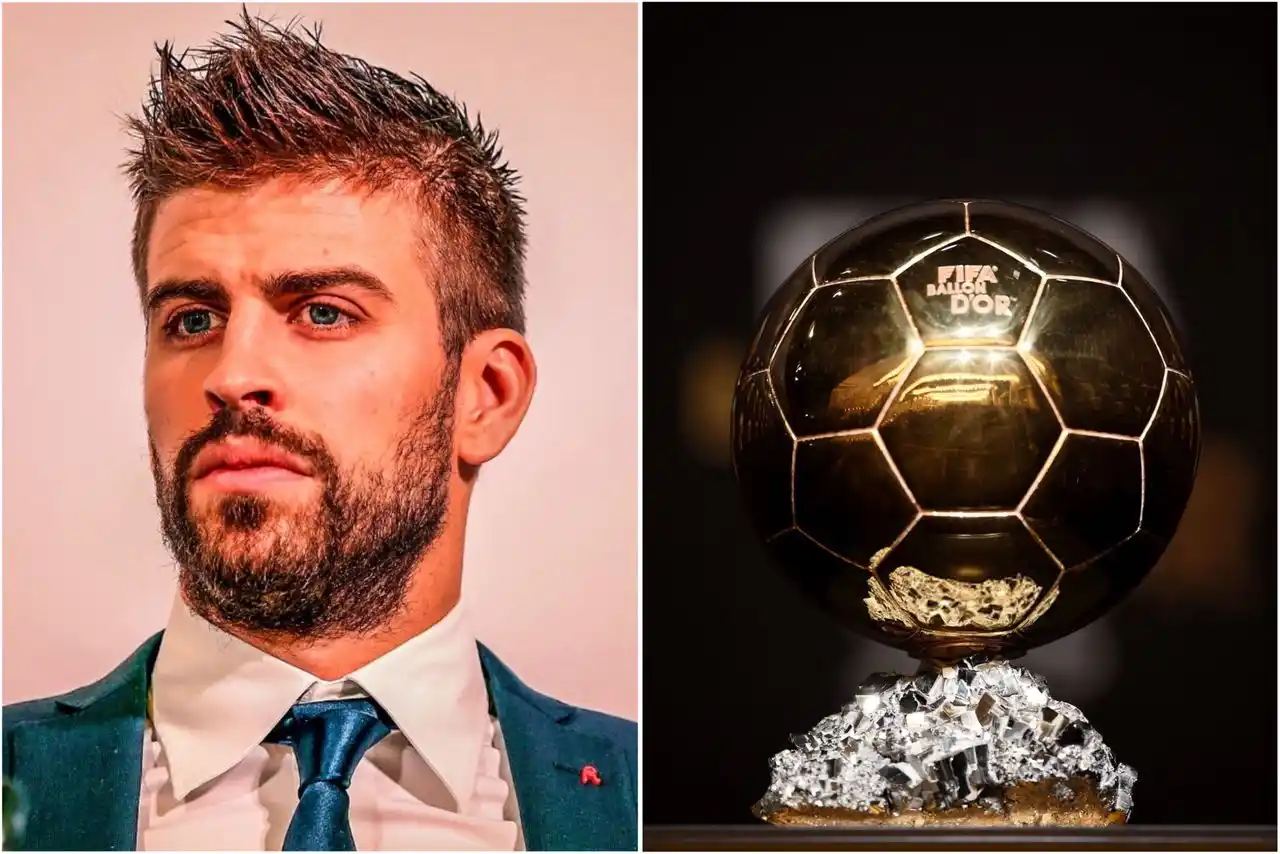 Image from Fastest Goal Zone™ ⚽🔥: 🇪🇸👀 Gerard Piqué has named his Ballon d'Or top 6. 1. Lamine Yamal ...