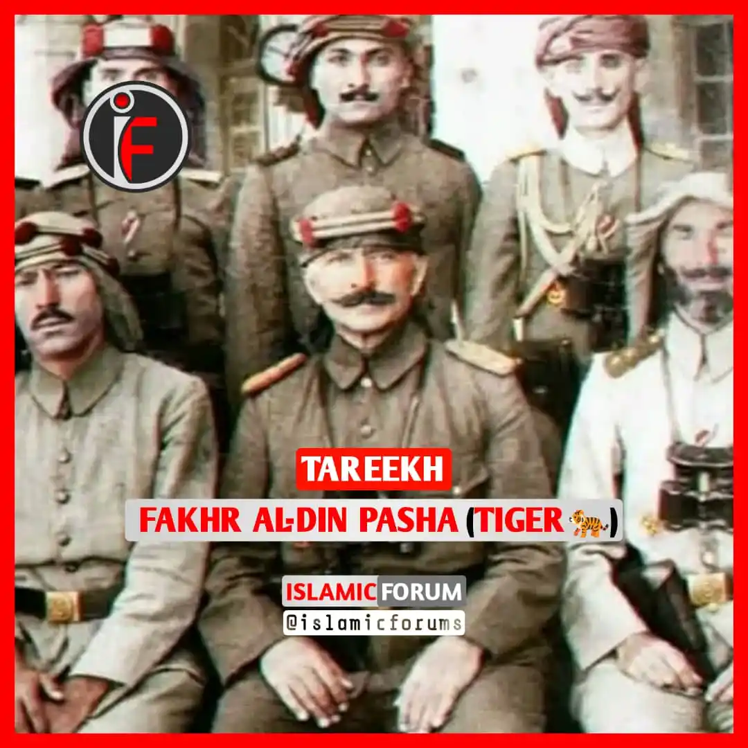 Image from IslamicForum: FAKHR AL-DIN PASHA (TIGER🐅) Yeye na askari wake waliliwa na nzige kw...