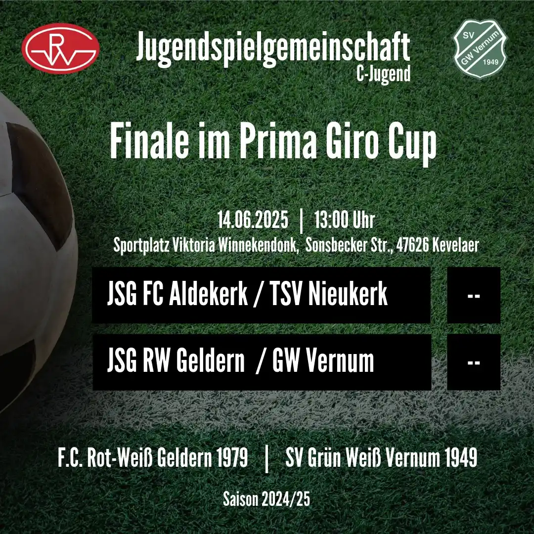 Image from F.C. Rot-Weiß Geldern 1979: *Freunde des Jugendfußballs aufgepasst!* Am Samstag, den 14.06.2025 s...