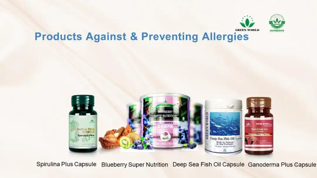 Image from Green World Online Store : Green World Products against and preventing Allergies : Spirulina Plus...