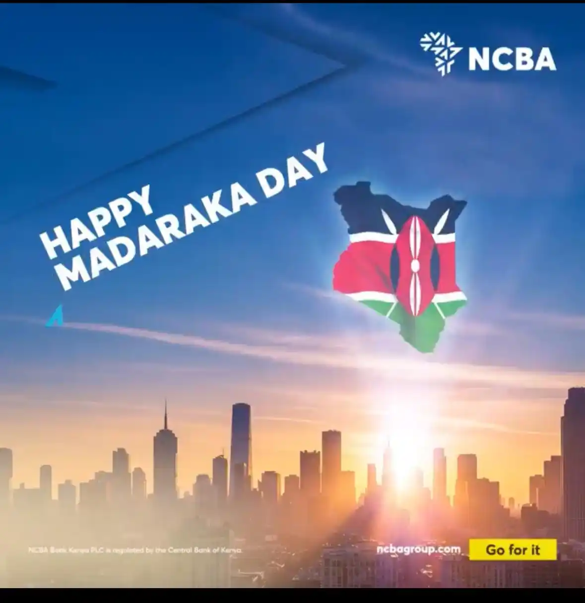 Image from NCBA Investment Bank: Happy Madaraka Day, Kenya! 🇰🇪 Today, we honour the bold step our nat...