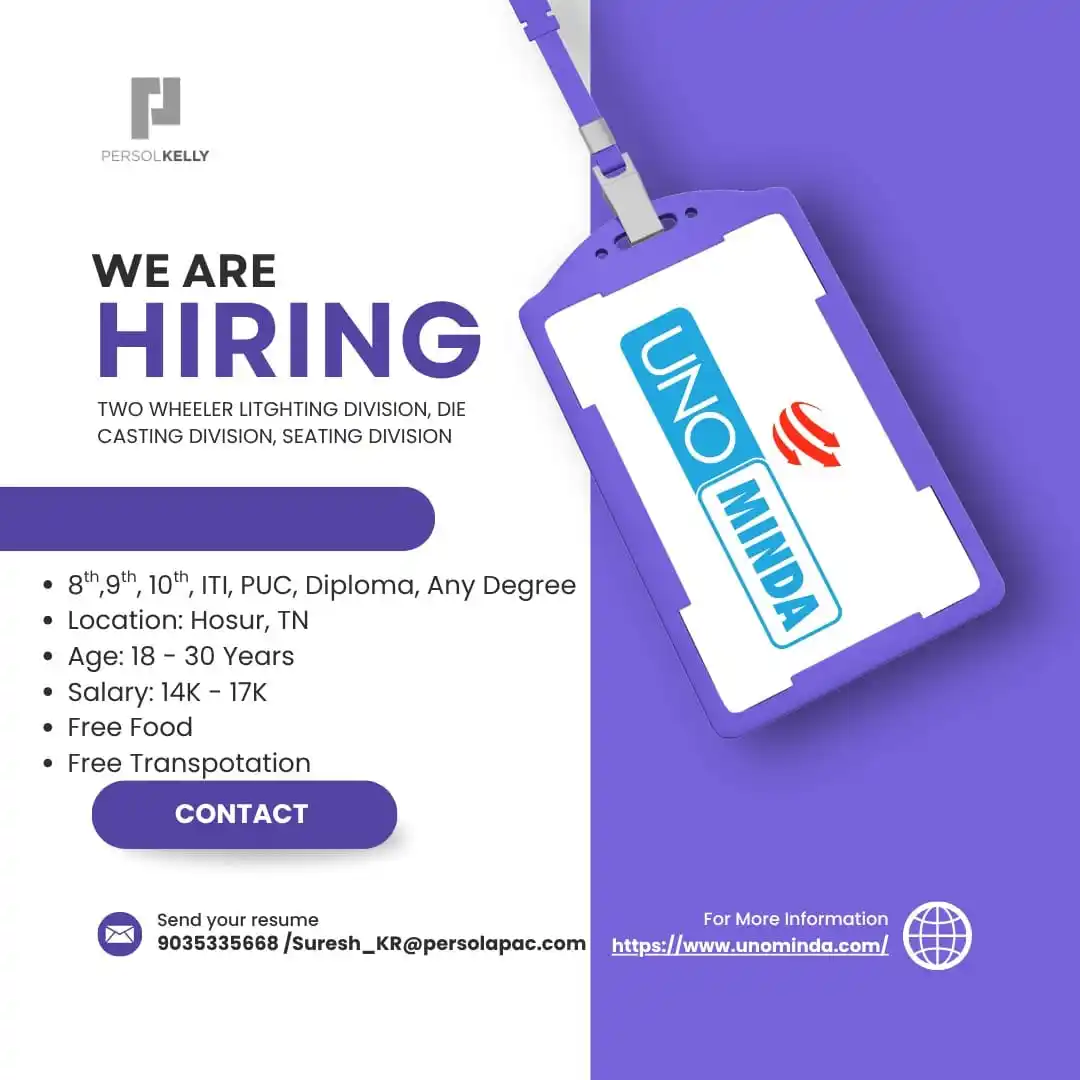 Image from Karnataka Jobs: Hosur...