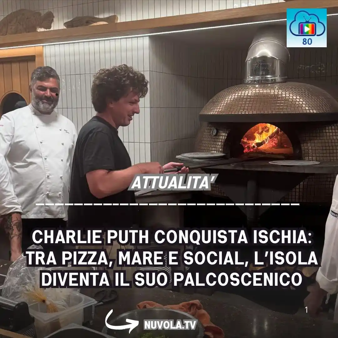 Image from Nuvola Tv: https://www.nuvola.tv/charlie-puth-conquista-ischia-tra-pizza-mare-e-s...