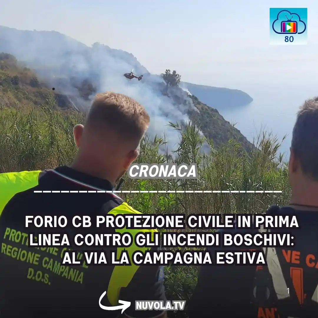 Image from Nuvola Tv: https://www.nuvola.tv/forio-cb-protezione-civile-in-prima-linea-contro...
