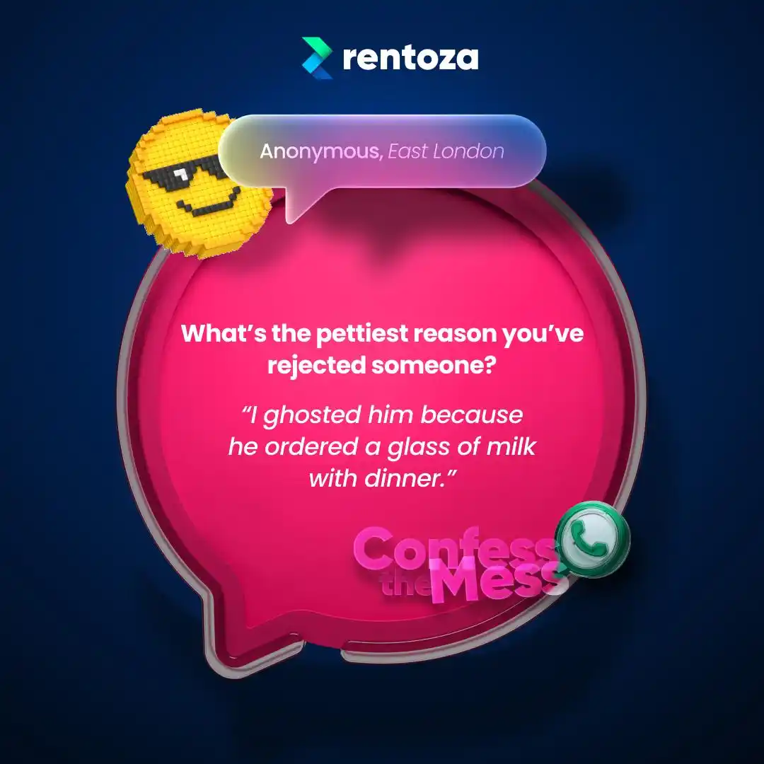 Image from Rentoza: Imagine trying to flirt with someone who’s got a milk moustache.🥸 <a...