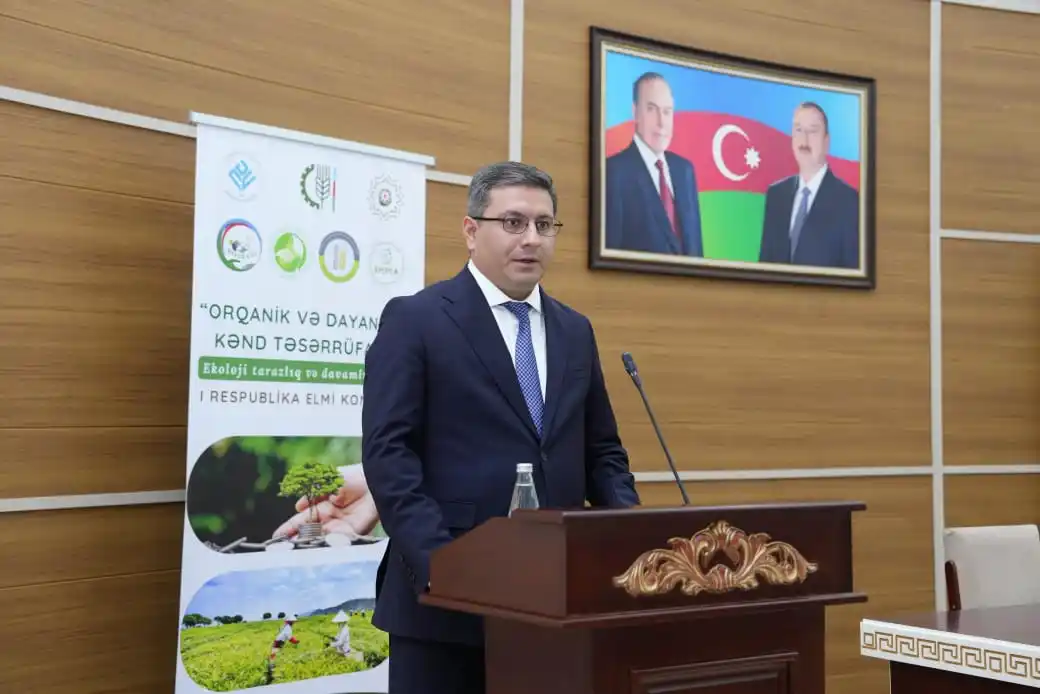 Image from Naxçıvan Muxtar Respublikasının İqtisadiyyat Nazirliyi: İqtisadiyyat naziri Kazım Hüseynəliyev: Kənd təsərrüfatı dayanıqlı iqt...