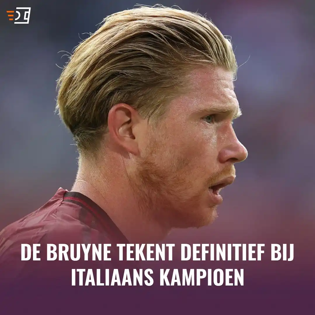 Image from VoetbalNieuws.nl: Kevin De Bruyne heeft een nieuwe club gevonden: de 33-jarige middenvel...