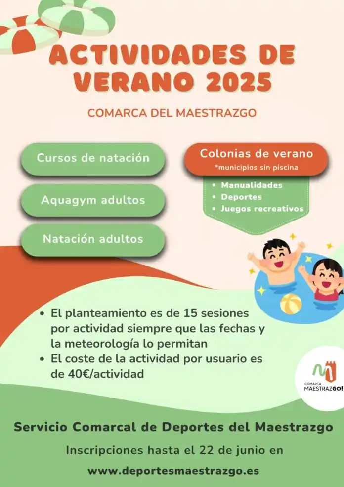 Image from DiaDia: 🗓 La Comarca del Maestrazgo lanza su programa de actividades de veran...
