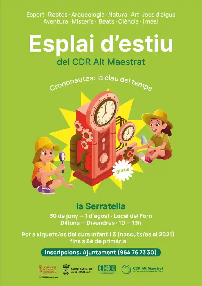 Image from DiaDia: 🌞 La Serratella facilitarà la conciliació amb una escola d’estiu htt...