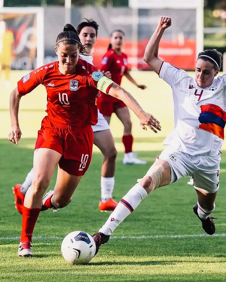 Image from Clubfrauen: 🌍 Länderspiel-Roundup!🌏 🇱🇺 Laura Miller führte ihre Mannschaft al...