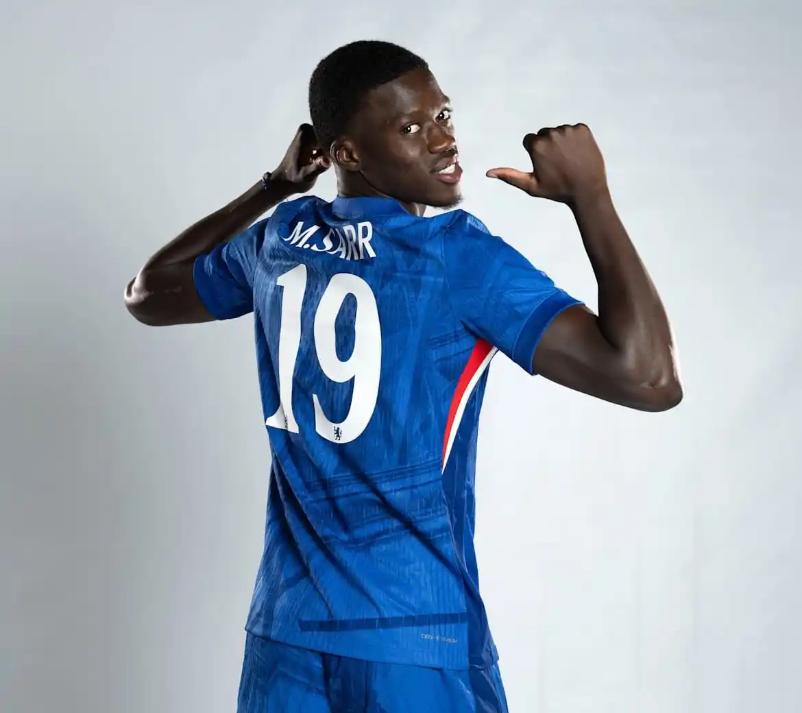 Image from Fastest Goal Zone™ ⚽🔥: *‼️🚨 Mamadou Sarr has taken the number 19 shirt. (@ChelseaFC)*...