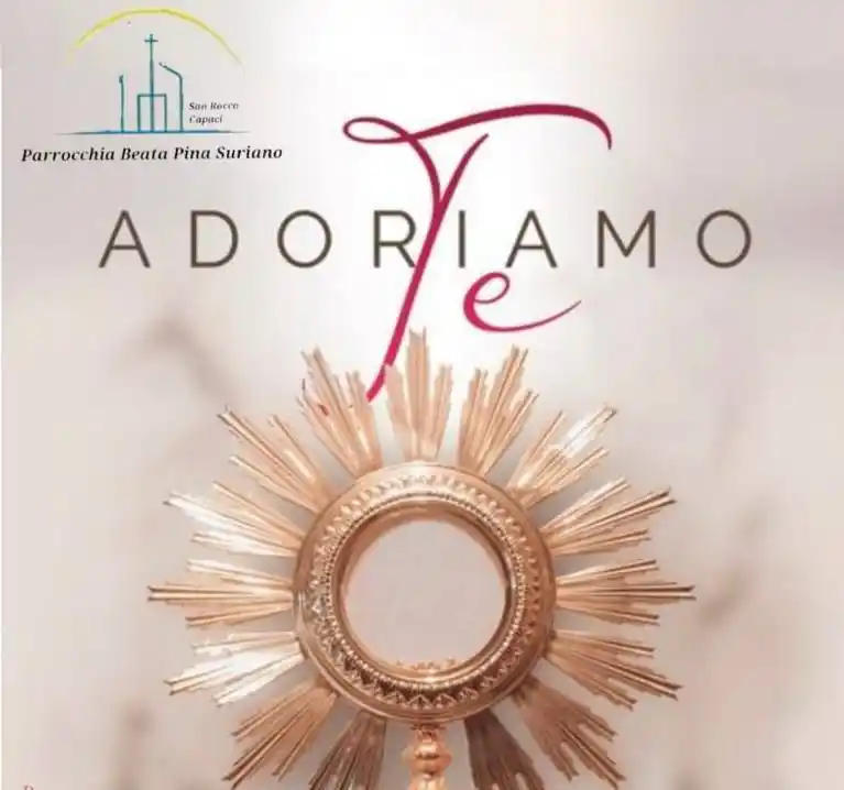 Image from Adveniat Regnum Tuum: MARTEDÌ 10 giugno 2025 🕊ORE 9:00 *CELEBRAZIONE EUCARISTICA* a seg...