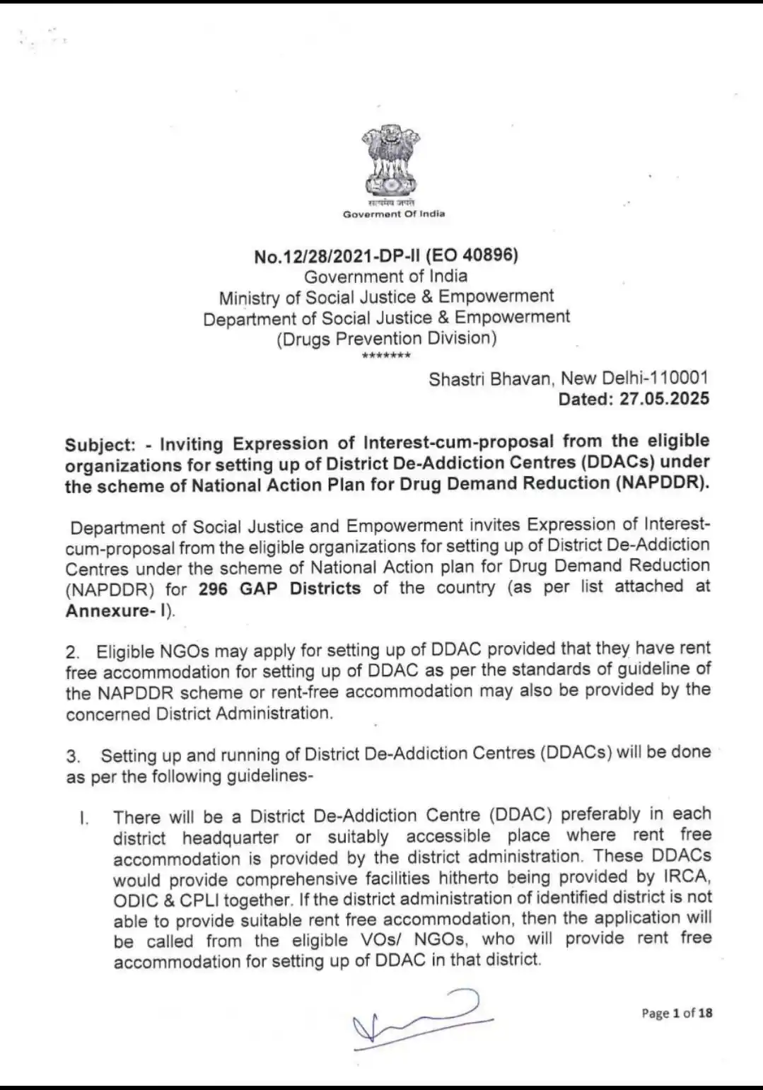 Image from Klath Consultancy Private Limited: Misnitry of Social Justice and Empowerment Inviting proposal from the ...