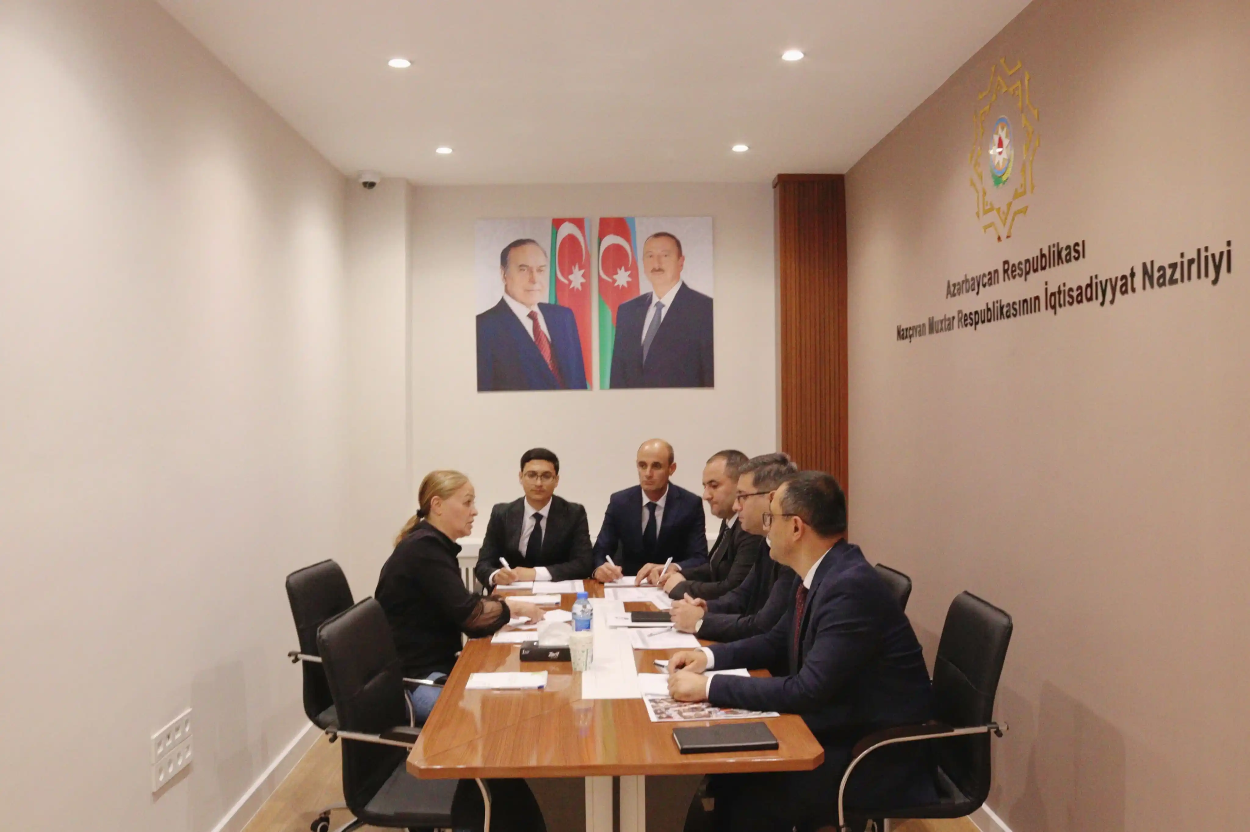 Image from Naxçıvan Muxtar Respublikasının İqtisadiyyat Nazirliyi: Naxçıvan Muxtar Respublikasının iqtisadiyyat naziri Kazım Hüseynəliyev...