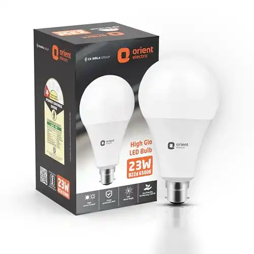 Image from CouponClip {Deals & Offers}: Orient Electric 23W LED Bulb for Home & Office | Cool Day White (6500K...