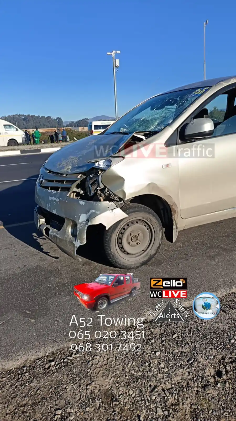 Image from WCLive Traffic & Safety Alerts: PVA Jakes & R300 Mitchell's Plain <a class="text-blue-500 hover:underl...