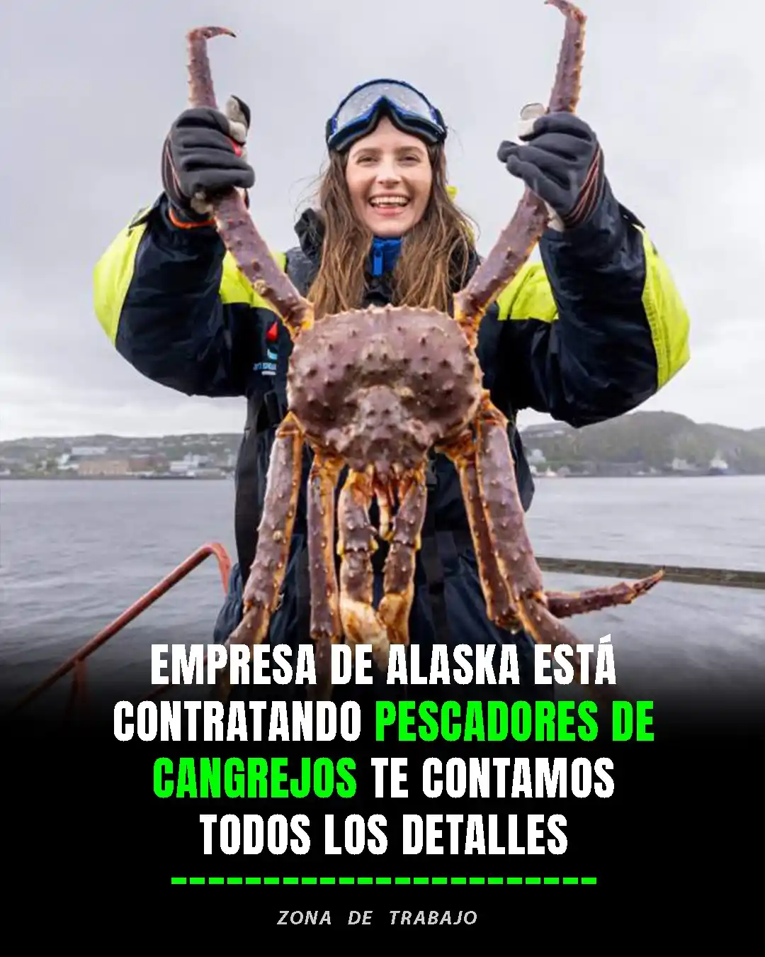 Image from Convocatorias Masivas de Trabajo - Empleo: Se buscan personas mayores de 18 años para trabajar en la pesca de can...
