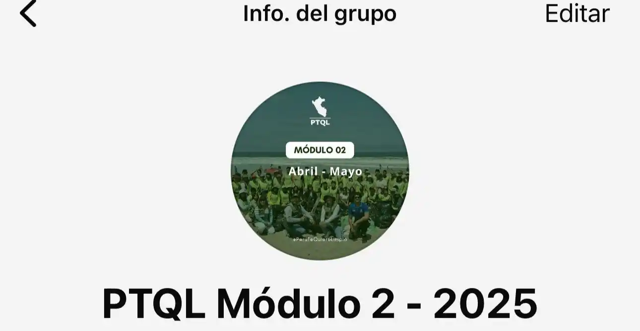 ONG Perú Te Quiero Limpio 🌍💚 post