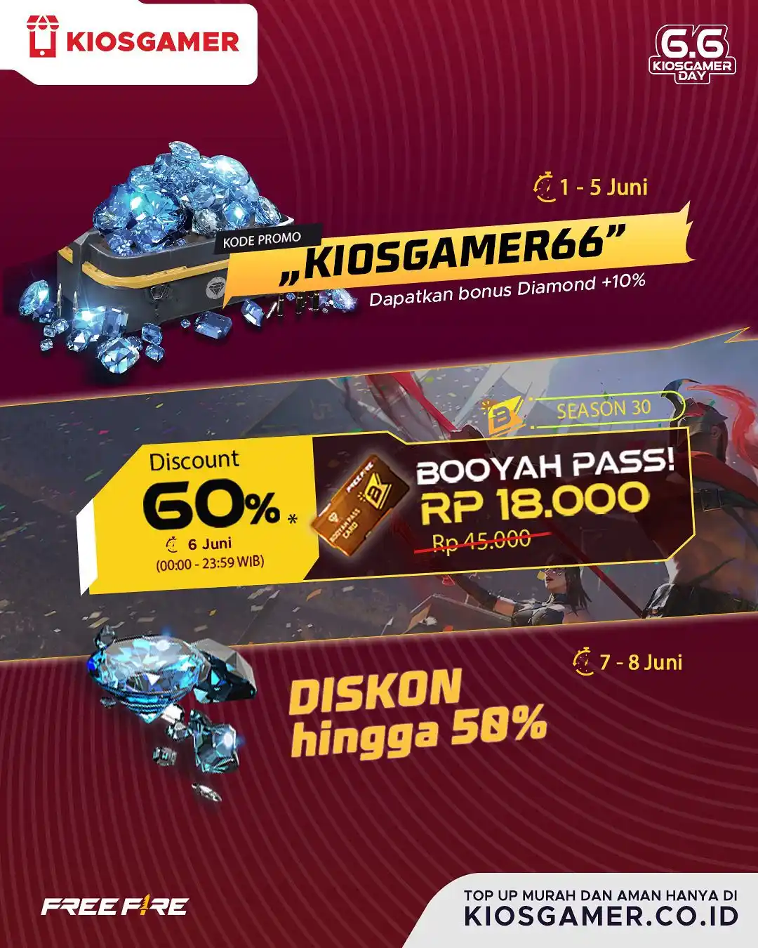 Promo 💎 Kiosgamer post