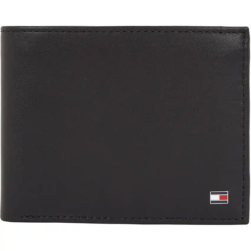 Image from Offerte Qui: 🔘 *Tommy Hilfiger Portafoglio Uomo Eton Trifold con Scomparto Monete*...
