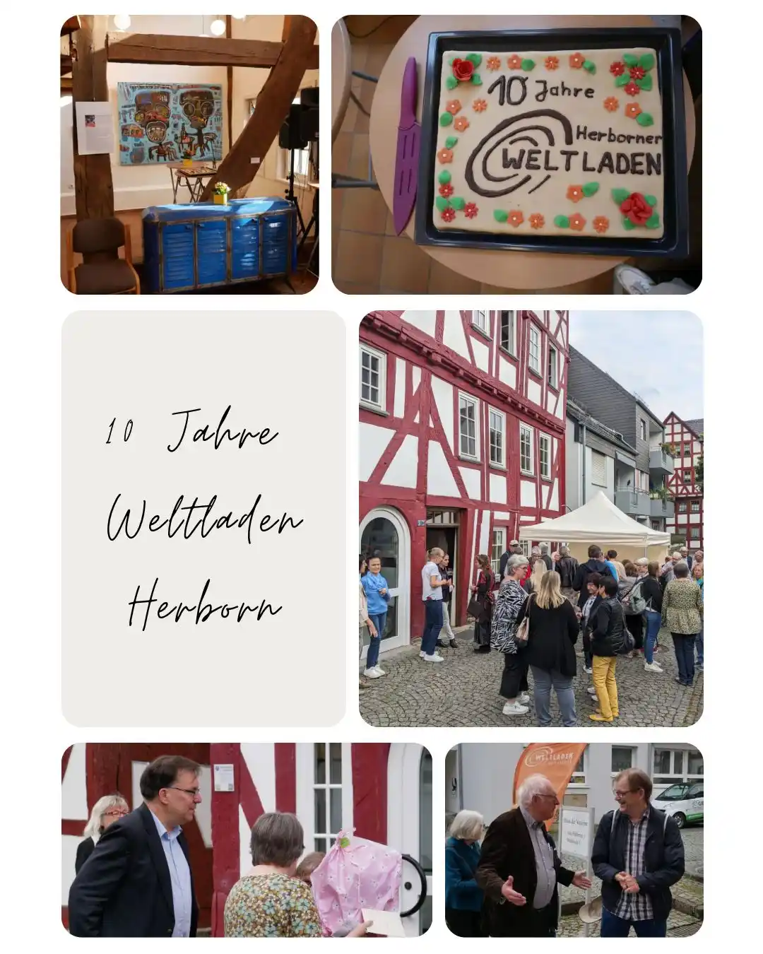 Image from Katholisch an der Dill: 10 Jahre Herborner Weltladen! Wir freuen uns mit euch! Die Ausstellung...