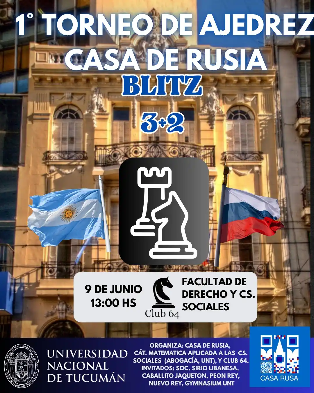 Image from MOVIMIENTO HUMANISTA DERECHO UNT 💚: *[1° TORNEO BLITZ DE AJEDREZ]*  El día de hoy Lunes 09/06, desde las 1...