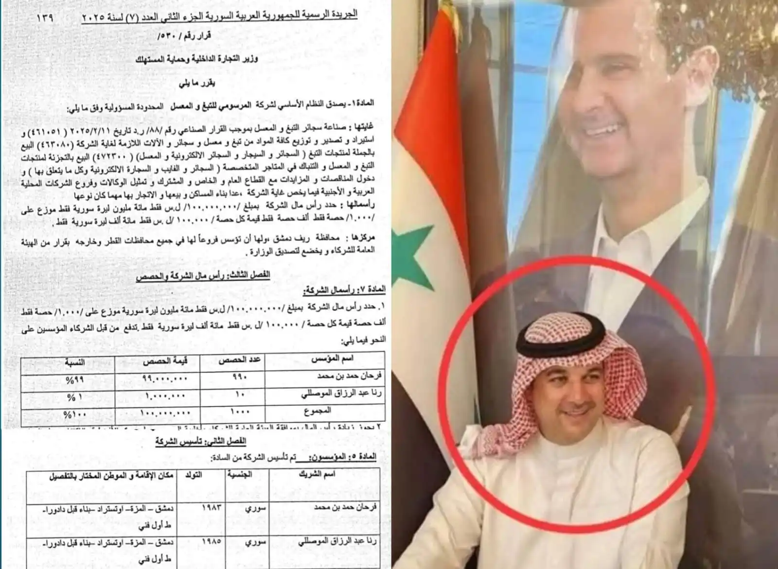 Image from شبكة أخبار سوريا الحرة: على سيرة التعويم وما إلى ذلك وجدت بمحض الصدفة هذا الشيء  بالوقت الي كا...