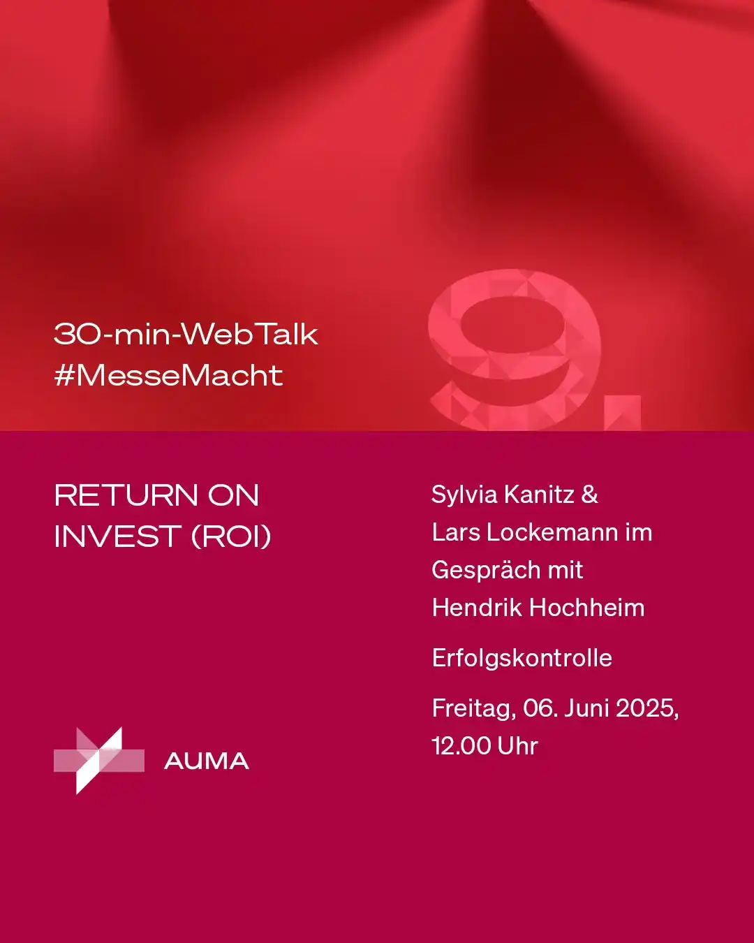 Image from AUMA Messewirtschaft: 🚨Achtung Fomo-Alarm!!! - Letzte Chance, weil letzte Folge! ✨Erfolgre...