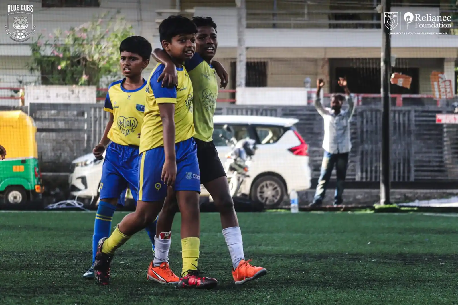 Image from KERALA BLASTERS FC OFFICIAL: Action from the YBSA Baby League: Young talents making their mark in t...