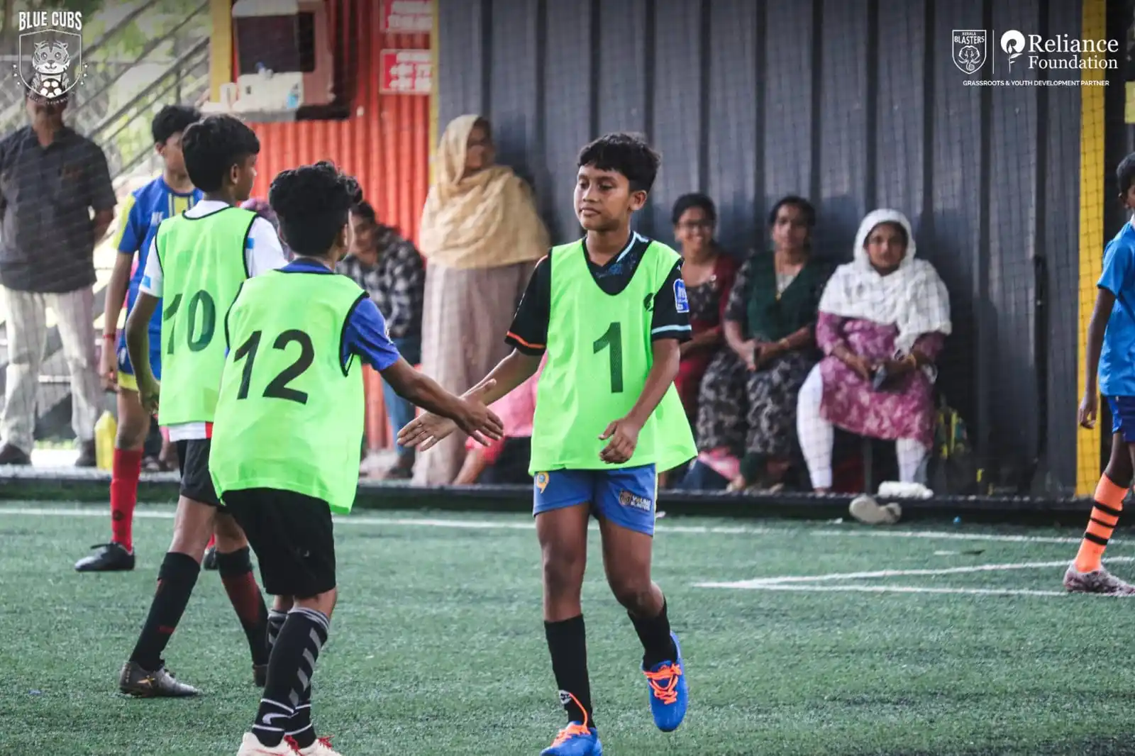 Image from KERALA BLASTERS FC OFFICIAL: Action from the YBSA Baby League: Young talents making their mark in t...