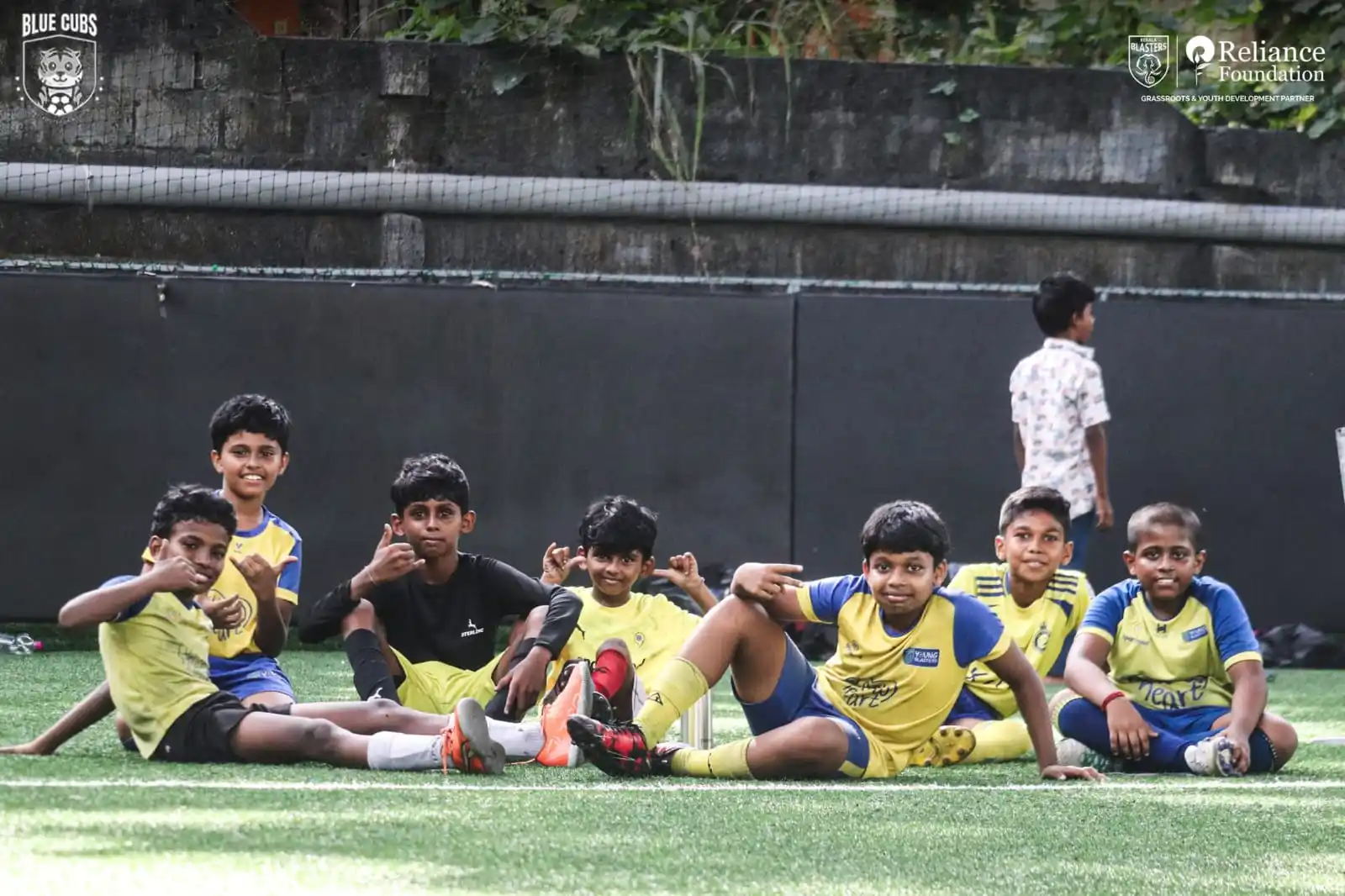 Image from KERALA BLASTERS FC OFFICIAL: Action from the YBSA Baby League: Young talents making their mark in t...