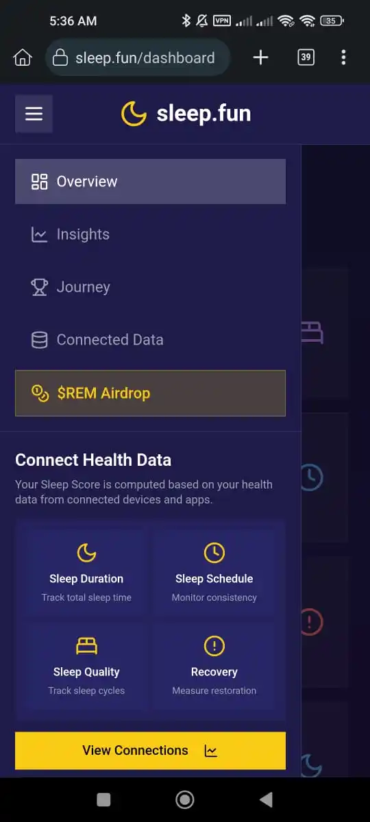 Image from Crypto4Bailout: Airdrop that would pay you won't stress you 🔈 Sleep .fun Airdrop Ge...