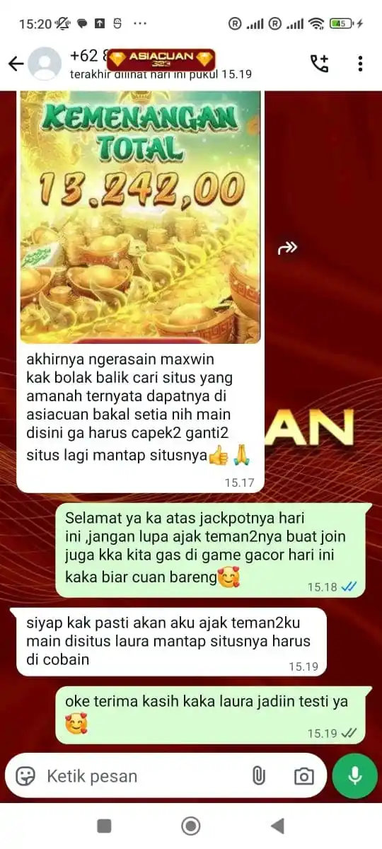 Image from INFO GACOR ASIACUAN303 TERPECAYA 100%: _*🪐 ASIACUAN303 JUJUR & TERPERCAYA 🪐*_ Selamat untuk para pemen...