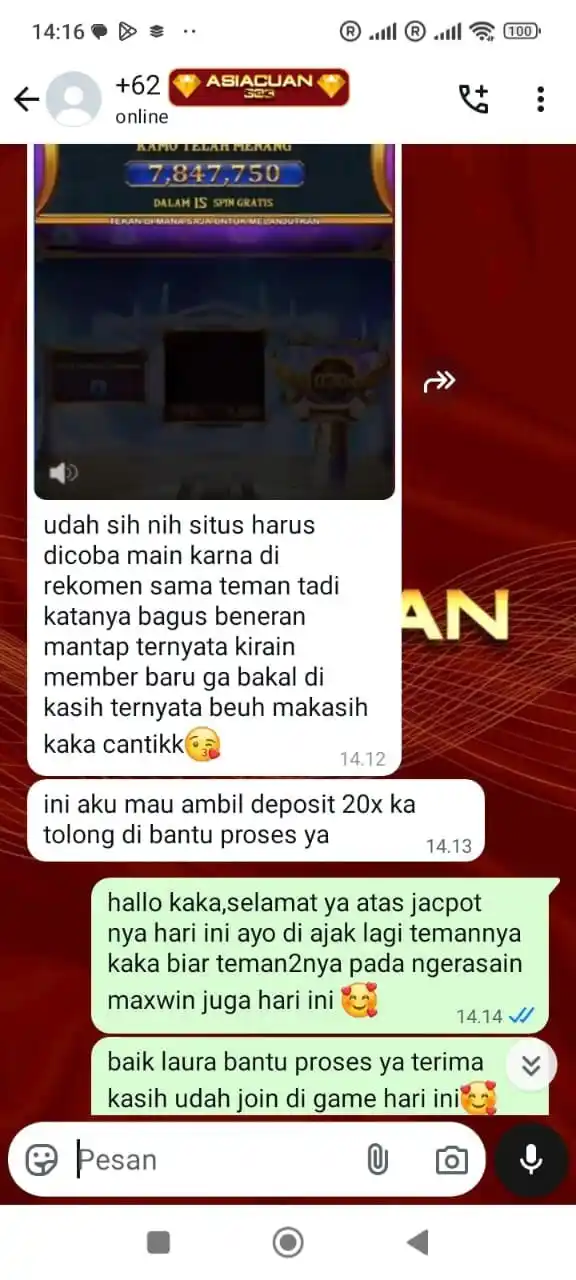 Image from INFO GACOR ASIACUAN303 TERPECAYA 100%: _*🪐 ASIACUAN303 JUJUR & TERPERCAYA 🪐*_ Selamat untuk para pemen...