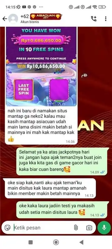 Image from INFO GACOR ASIACUAN303 TERPECAYA 100%: _*🪐 ASIACUAN303 JUJUR & TERPERCAYA 🪐*_ Selamat untuk para pemen...