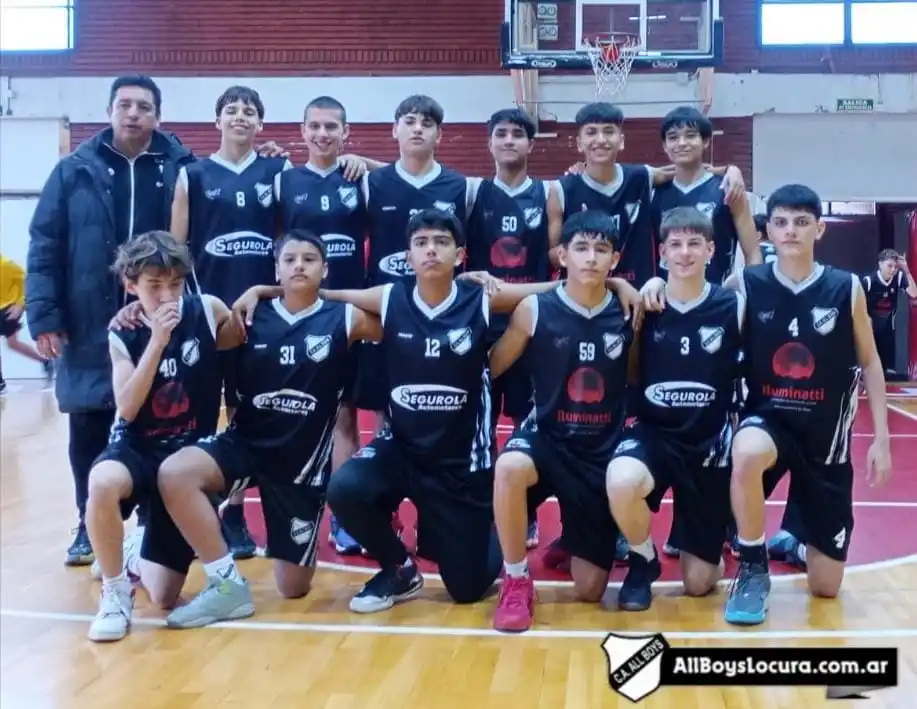Image from All Boys Locura Web: Basquet / Inferiores: Gran jornada contra AAAJ.. Para más información...