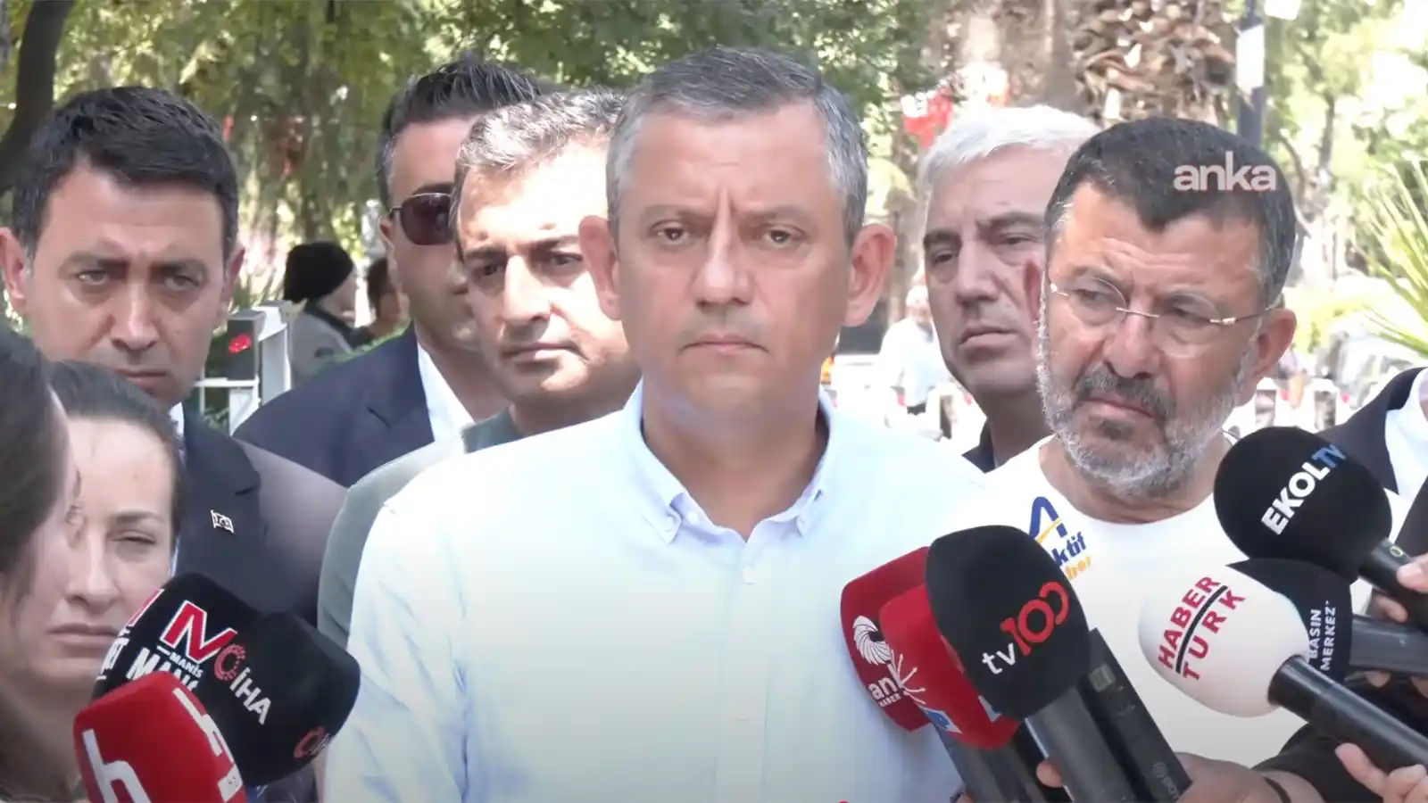 Image from ANKA Haber Ajansı: CHP Genel Başkanı Özgür Özel, Manisa Büyükşehir Belediye Başkanı Ferdi...