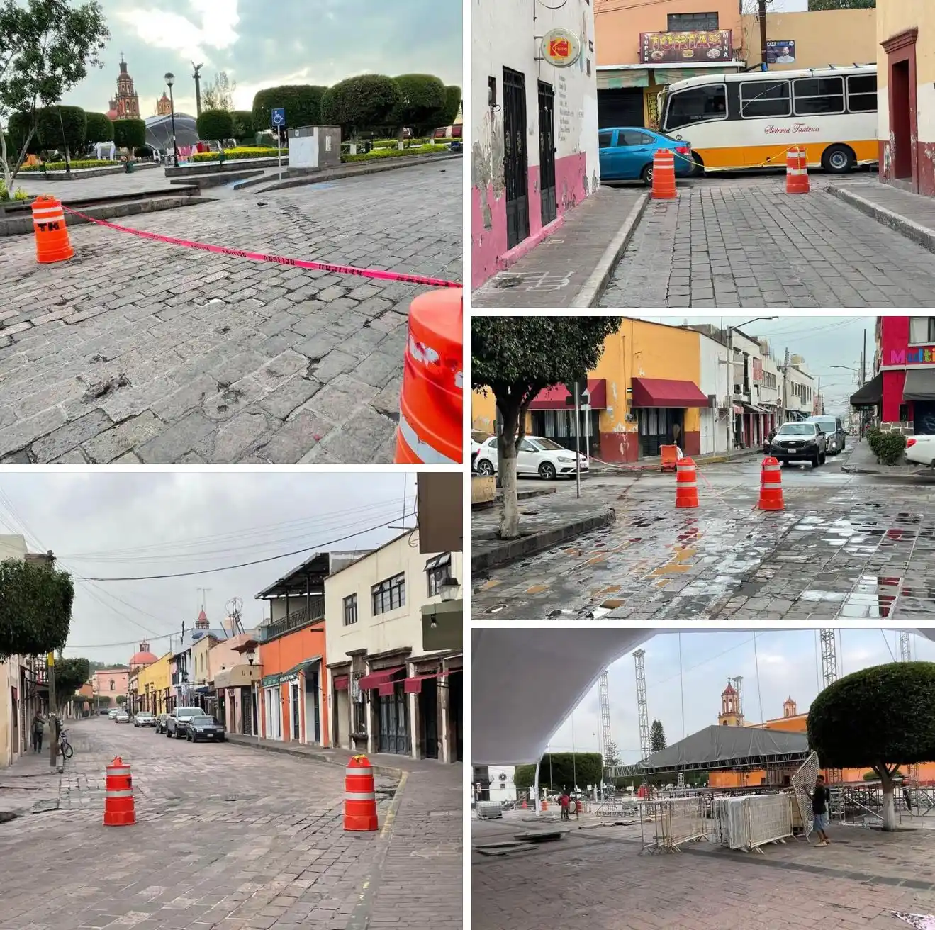 Image from AlertaQro Noticias Querétaro: 🚷🚙Cierres viales en el Centro Histórico por la Feria de San Juan del...