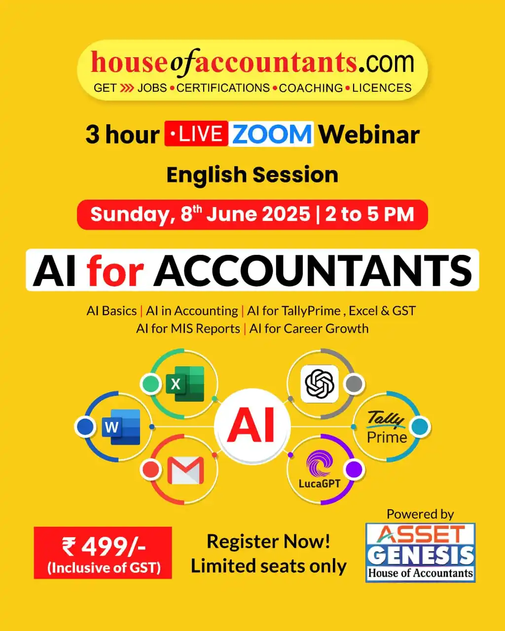 Image from House Of Accountants by Asset Genesis: 👉‎ Click here‎ to register:‎ https://houseofaccountants.com/aiwebinar...