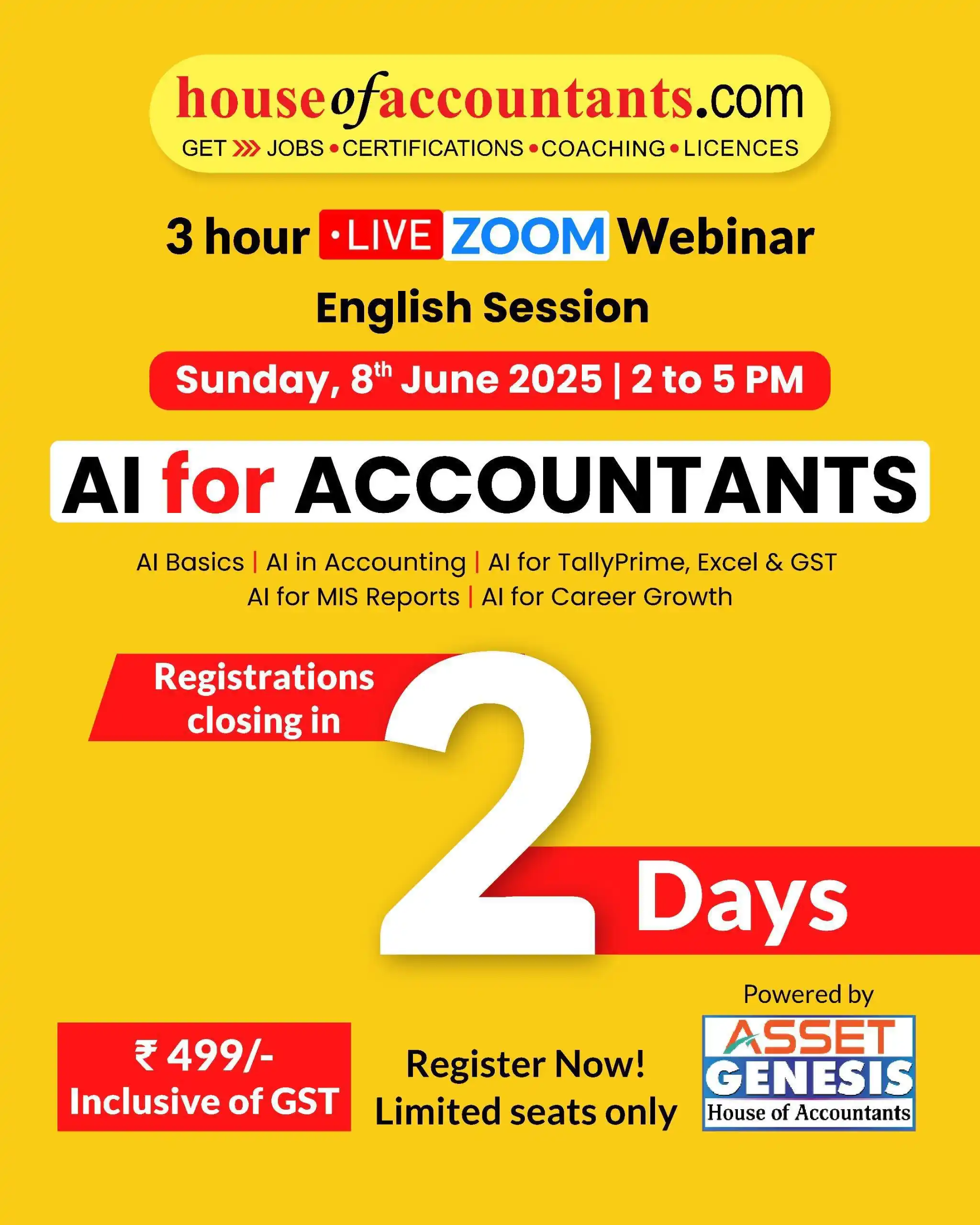Image from House Of Accountants by Asset Genesis: 👉‎ Click here‎ to register:‎ https://houseofaccountants.com/aiwebinar...
