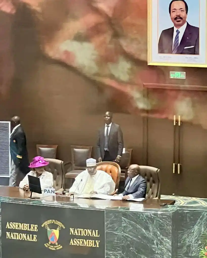 Image from Empire News : 🇨🇲 SESSION ORDINAIRE DE JUIN DISCOURS D’OUVERTURE DU TRES HONORAB...
