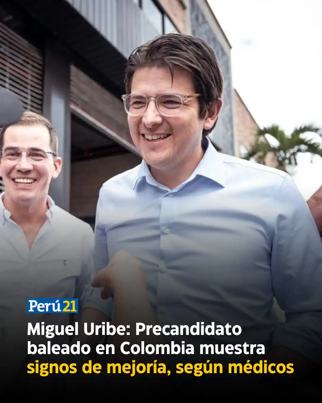 Image from Perú21 : 🇨🇴 Es el primer parte médico que reporta una mejora desde que el sen...