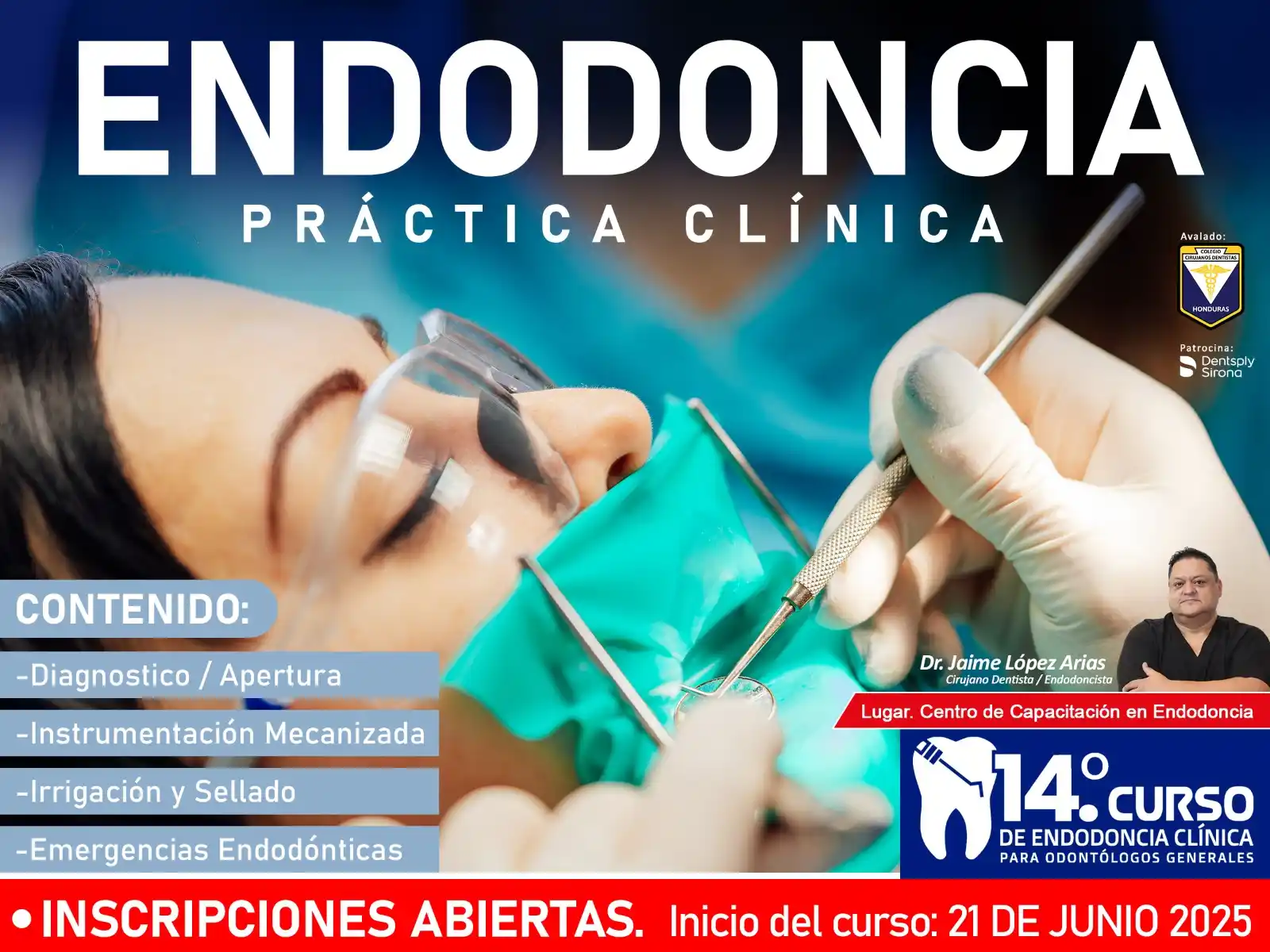 Image from CCDH | Difusión: ¡Colega! Cada vez estamos más cerca del 14vo Curso de Endodoncia Clíni...